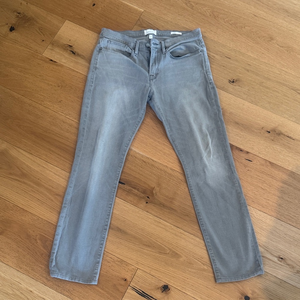 Frame Denim Men's Slim Jeans in Gray